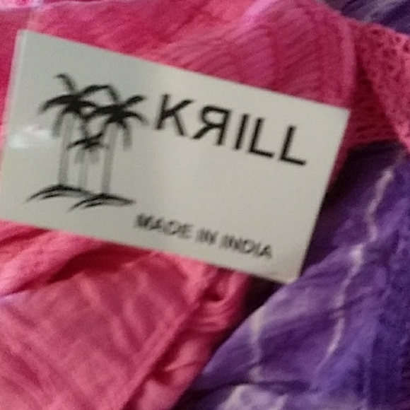 KRILL Pink tie dye Sundress - Picture 6 of 6